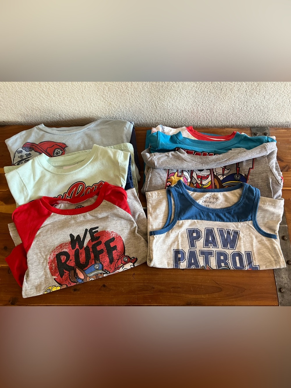 Boys Paw Patrol 7 piece bundle